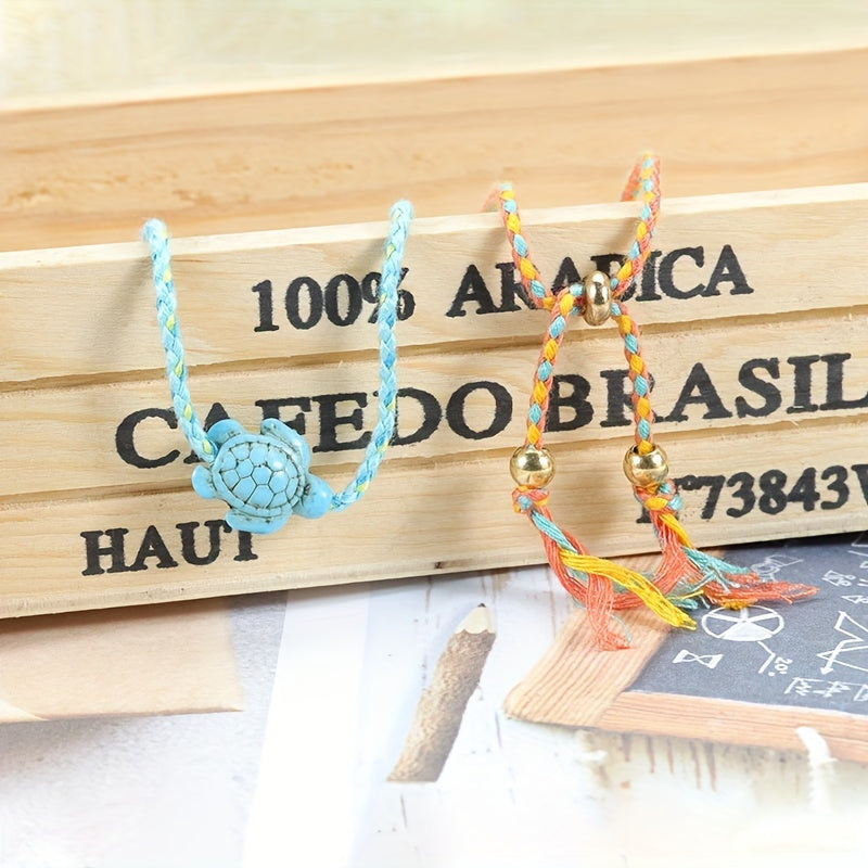 Waterproof Turtle Bracelet & Anklet for Beach Surfing