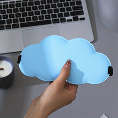 Soft Sleep Eye Mask Cloud Shaped Blackout Blindfold for Travel Rest Nap