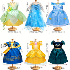 Princess Dress for 18 Inch Dolls - Christmas Birthday Party Gift