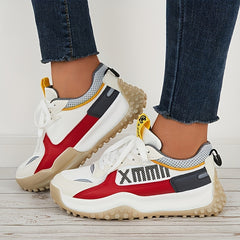 Thick Sole Chunky Sneakers Shock Absorption Sport Shoes