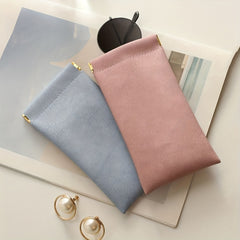 Soft PU Leather Reading Glasses Bag Cases Waterproof Eyewear Accessories