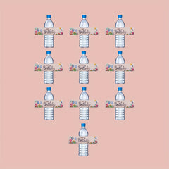 10pcs Birthday Water Bottle Stickers for Parties & Celebrations