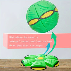 Outdoor Bouncy Saucer Ball Toy for Parent-child Activity