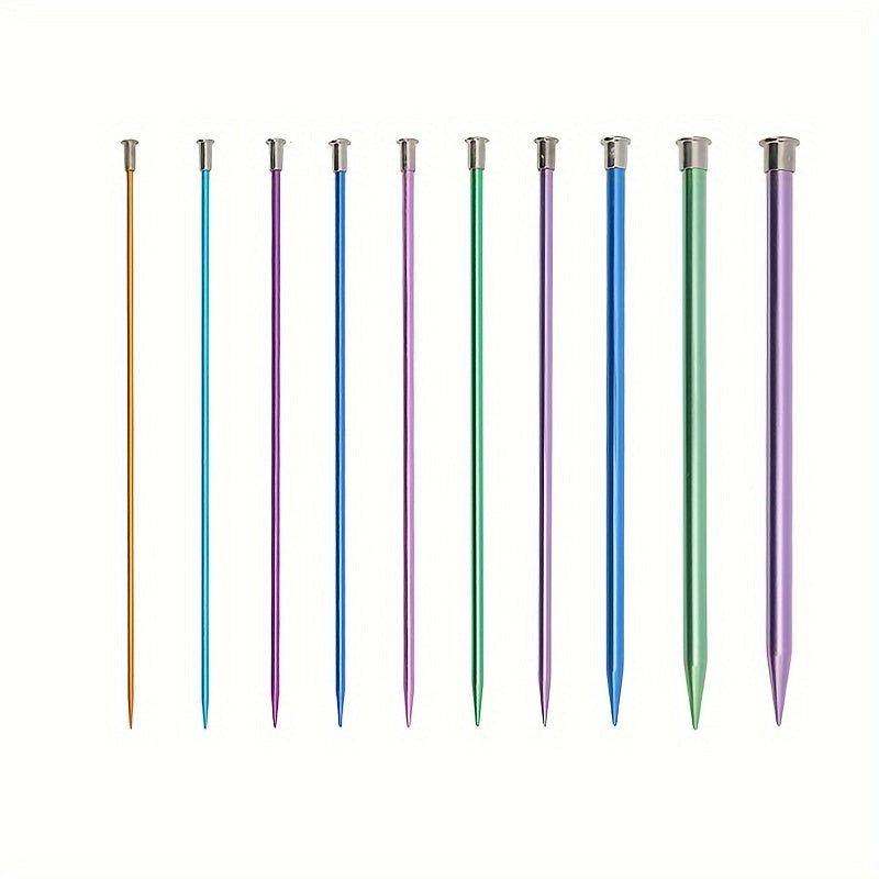 10pcs 20pcs Single Ended Knitting Needles Large and Small for Crochet Hook