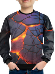 Teens 3D Print Sweatshirt Kids Casual Pullover Street Wear Clothes