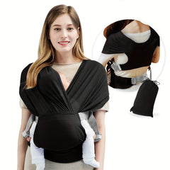 Baby Wrap Carrier Easy Wear for Newborn Up to 22.68 KG