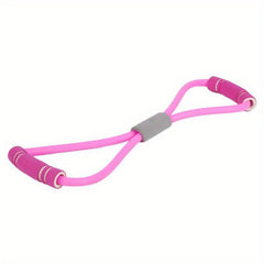 8 Shaped Yoga Stretch Strap Elastic Resistance Band for Home Gym Pilates