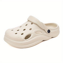 Men's Breathable Clog Sandals With Strap for Outdoor Walking