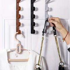 2pcs Clothes Hanger Coat Hook Door Back Hook Hanging Clothes Hanger