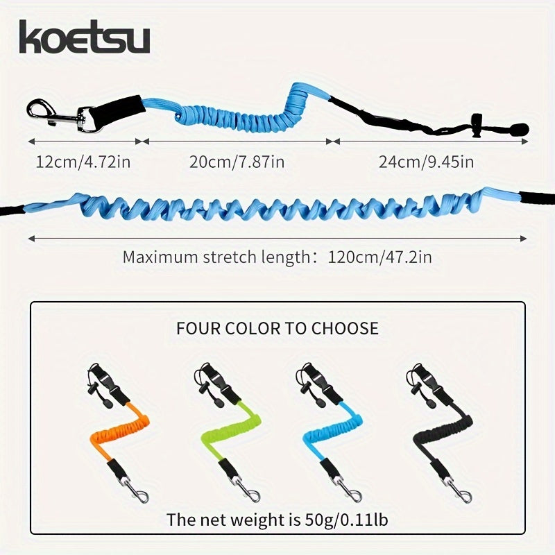 KOETSU 1pc Paddle Anti Loss Safety Tether for Kayaks and Paddle Boards