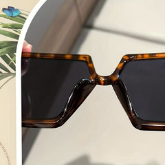 Vintage Oversized Sunglasses Men Women