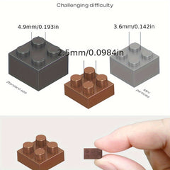 1800pcs Kapibara Pen Holder Building Blocks Set DIY Assembly Toy
