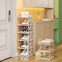 Folding Shoe Rack Space-Saving Storage Rack