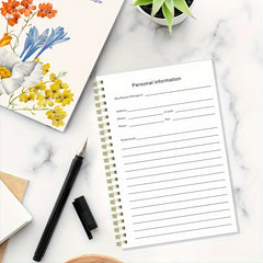Budget Planner Notepad Expense Tracker Notebook Finance Planner
