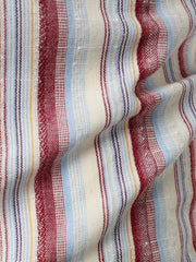 Vertical Striped Men's Shirt Short Sleeves Business Casual Button Up