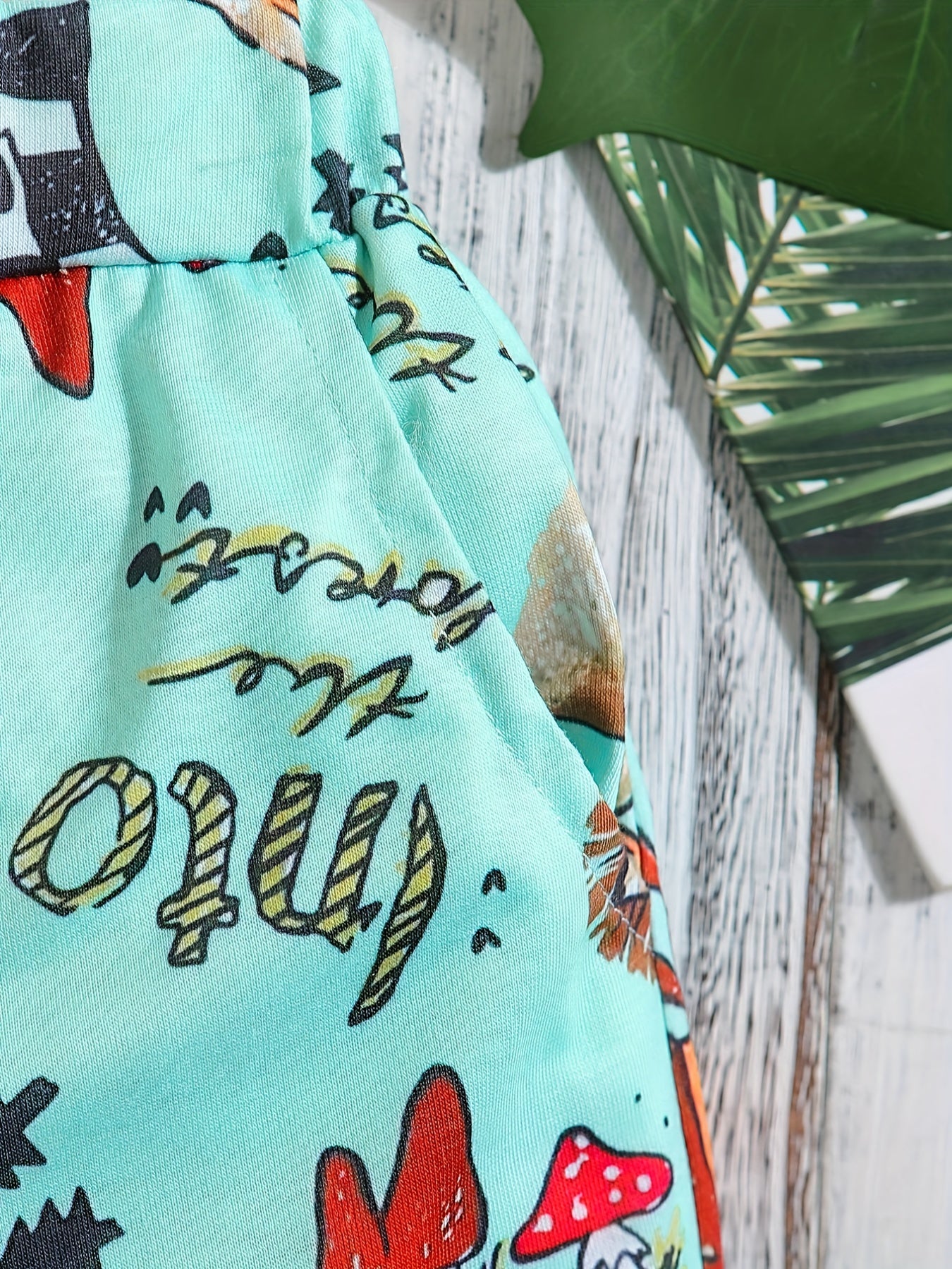 Boys Cartoon Animal Print Casual Shorts Kids Summer Clothes