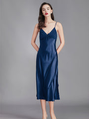 Satin Cami Night Dress - Women's Sleepwear