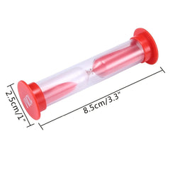 6pcs Kids Classroom Game Hourglass Timer Set 30s 1 2 3 5 10 Min Fall Prevention