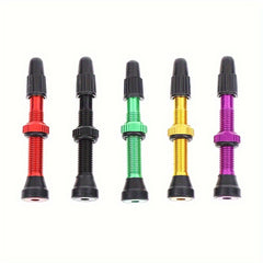1Pc MTB Vacuum Valve Aluminum Tubeless French Valve