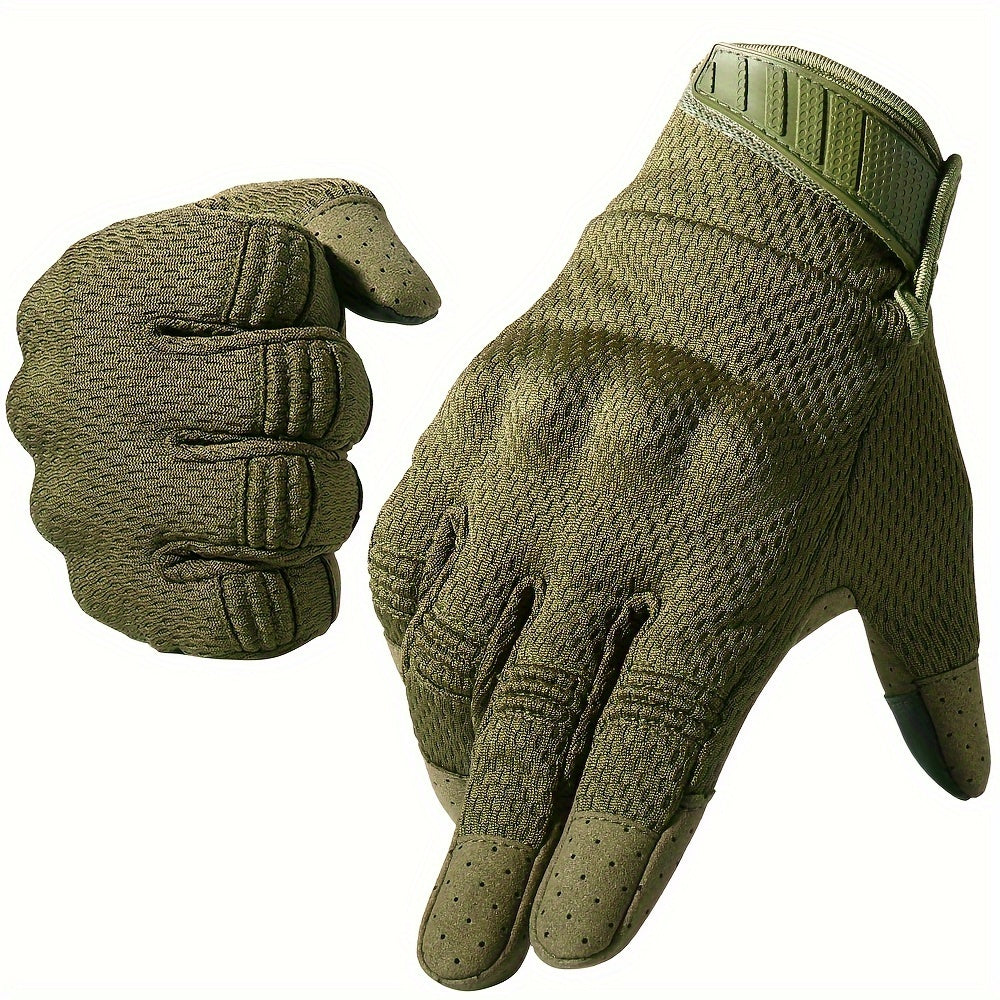 Touch Screen Full Finger Gloves for Outdoor Activities