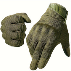 Touch Screen Full Finger Gloves for Outdoor Activities
