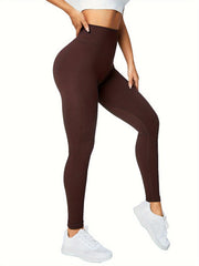 Quick Dry Butt Lifting Yoga Pants High Waist Workout Leggings