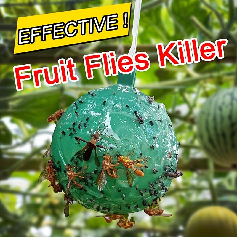 Fruit Fly Bait Trap Large Sticky Insect Ball Citrus Fruit Pest Control