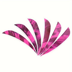 50pcs 4.5 Inch Archery Arrow Fletching Turkey Feather Right/Left Wing DIY