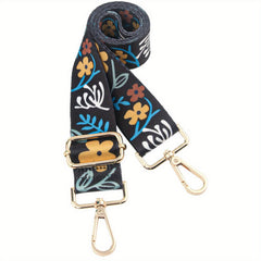 Pattern Bag Strap Wide Adjustable Shoulder Purse Strap