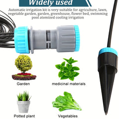 Automatic Indoor Drip Irrigation System with 10 Heads