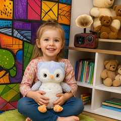 Soft Owl Plush Toy Elf Doll Plush Figures for Kids