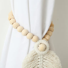 Bohemian Beaded Curtain Tieback for Home Office