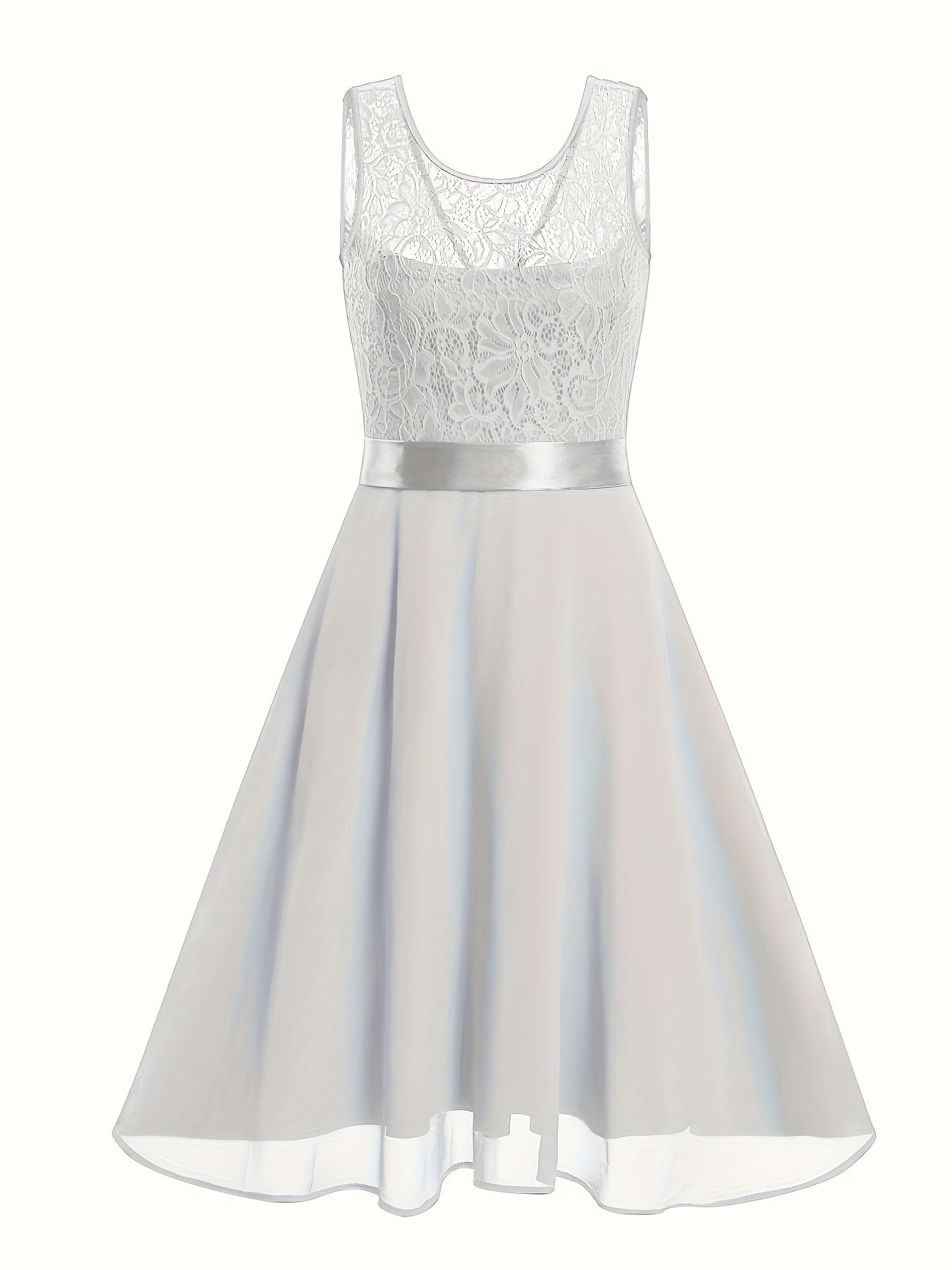 Party Dress Women's Plus Solid Lace Wedding Dress