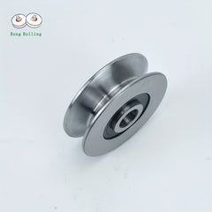 2pcs 60 Deg V Groove 8x40x12mm Sliding Gate Roller Wheels Bearing