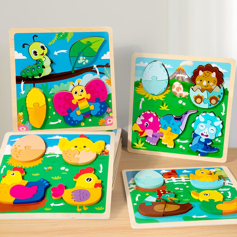 Animal & Nature 3D Jigsaw Puzzle Educational Toy