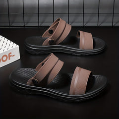 Men's Lightweight Non Slip Sandals Quick Drying Comfy Beach Shoes