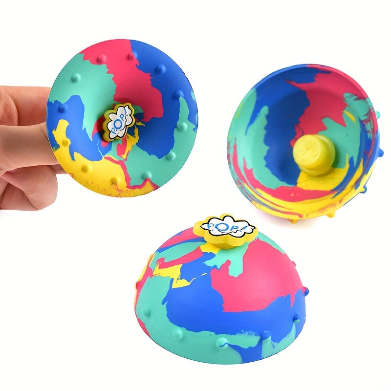 Colorful Bouncing Toys Set with Playful Accents - Ideal for Party Favors