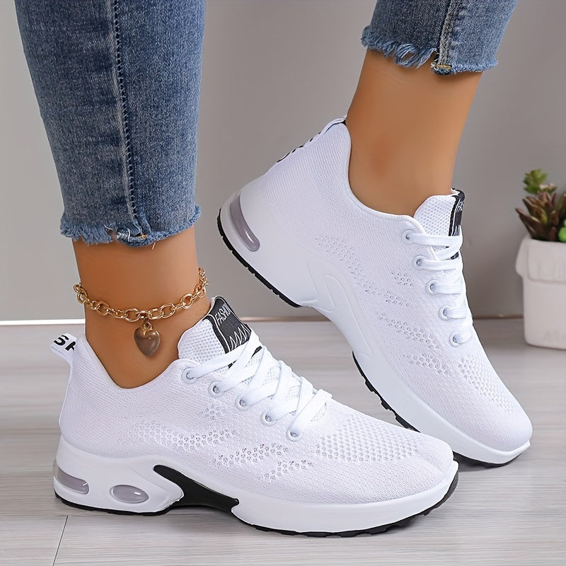 Women's Air Cushion Running Shoes Lightweight Mesh Breathable Sneakers