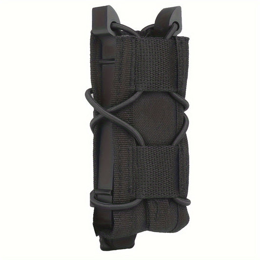 9mm Single Mag Pouch Molle Flashlight Holder