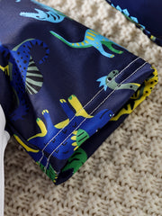 Boys' Dino Graphic Swim Suit & Shorts Set
