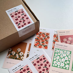 Colorful Sealing Sticker Box Labels 50pcs