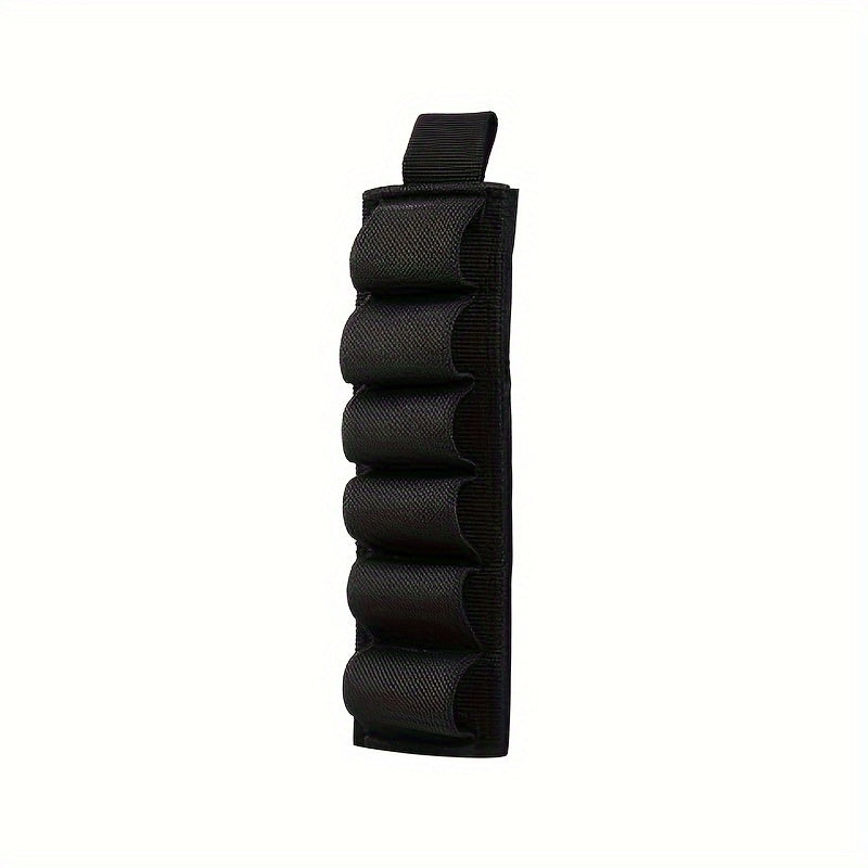 6 Shell Holder Ammo Carrier Hook & Loop Pouch