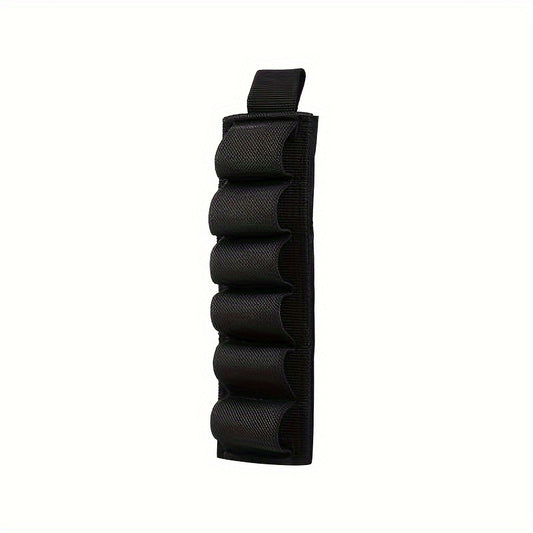 6 Shell Holder Ammo Carrier Hook & Loop Pouch