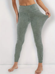 Stretch Running Hip Lifting Yoga Leggings High Waist Workout Pants