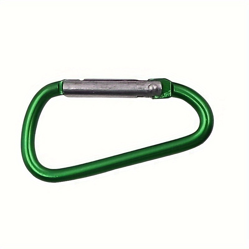 Durable Carabiner D Ring Clip Hook Keychain for Outdoor Activities Random Color
