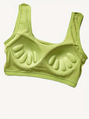 Wireless Sports Bra Comfy Workout Tank Bra
