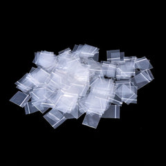 100pcs Mini Zip Baggies Plastic Bags Small Zipper Bag