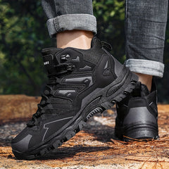 Men's Warm Plush Lining Snow Boots Outdoor Shoes