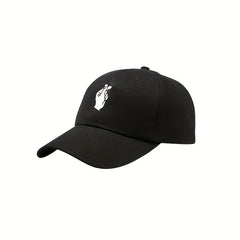 Finger Print Baseball Cap Hip Hop Adjustable Dad Hats Casual Sunscreen
