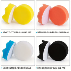 11pcs Car Foam Drill 3 Inch Buffing Pad Polishing Pads Kit Buffer Polisher Kit
